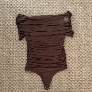 Abercrombie & Fitch Brown Bodysuit